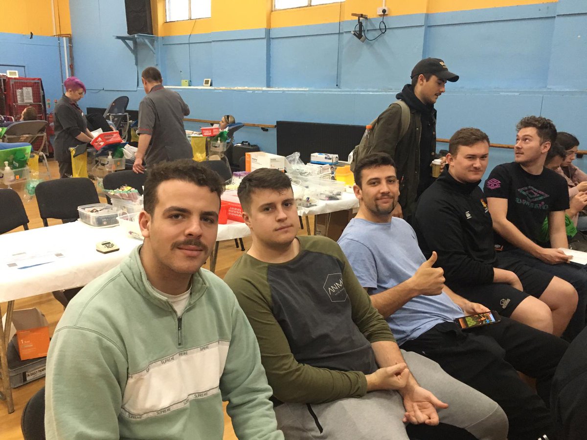 BUCSSuperRugby's tweet photo. Massive shout out to the boys at @CardiffUni_RFC for working with the Welsh Blood Service to #GiveBlood

6⃣0⃣ Members Donated
2⃣1⃣ members joined the bone marrow registry

The club has also raised £2500 for @MovemberUK as 45 players donned moustaches for November 👨 https://t.co/D5nZwZPjXG