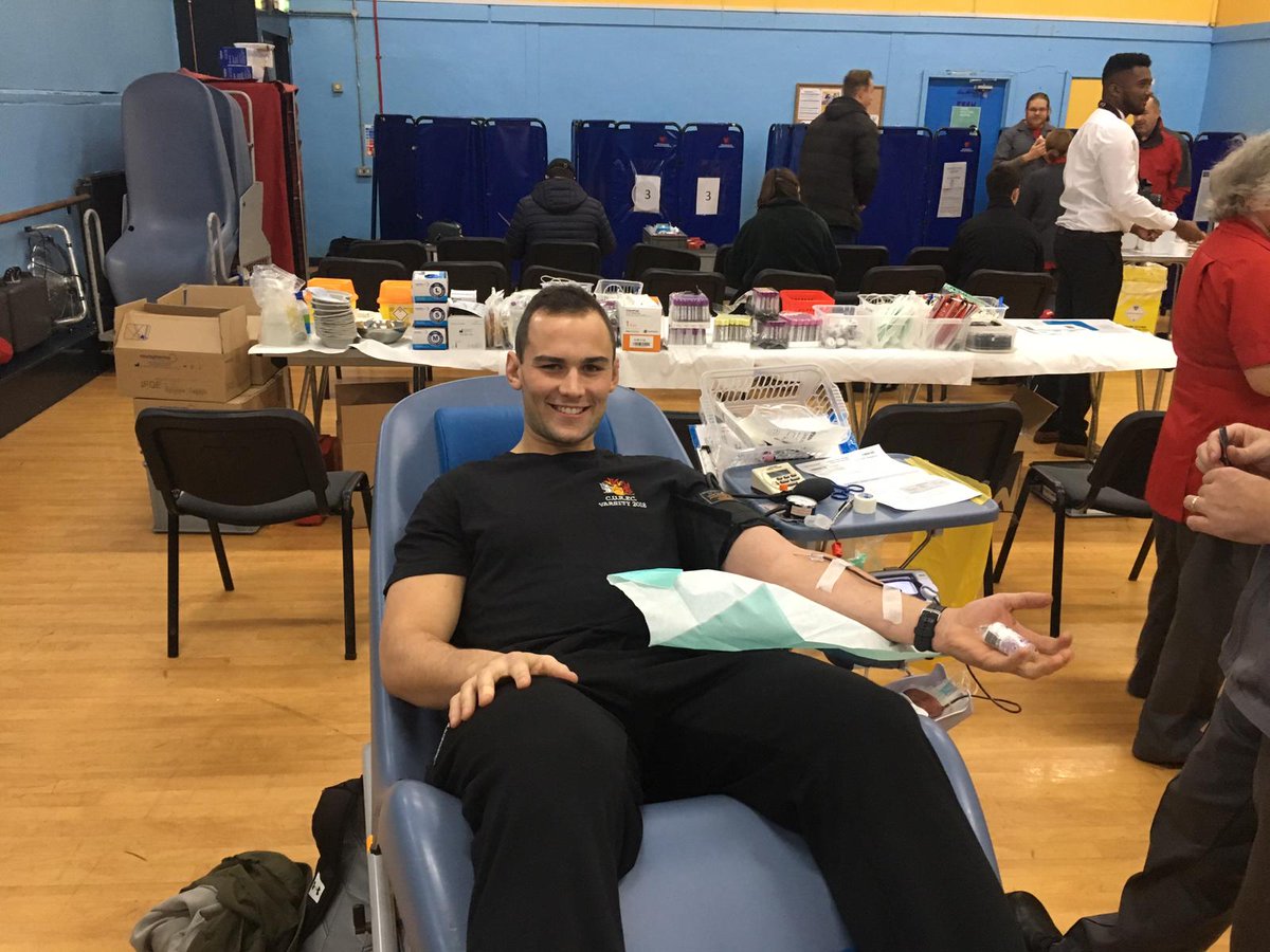 BUCSSuperRugby's tweet photo. Massive shout out to the boys at @CardiffUni_RFC for working with the Welsh Blood Service to #GiveBlood

6⃣0⃣ Members Donated
2⃣1⃣ members joined the bone marrow registry

The club has also raised £2500 for @MovemberUK as 45 players donned moustaches for November 👨 https://t.co/D5nZwZPjXG