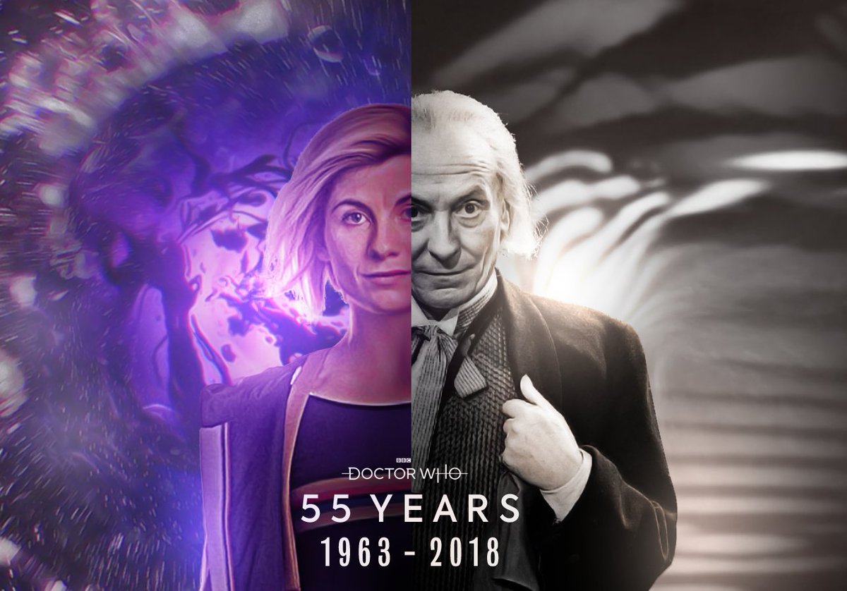 YoungCodgerSV's tweet photo. "55 *Years* you say, hmm? Well not quite young lady, there are gap years and such; but to hell with that, where's the gin?"

Happy Birthday, even if you're quite special to me every day of my life.
 
#DoctorWho #DoctorWhoDay https://t.co/BziPmTG2ZI