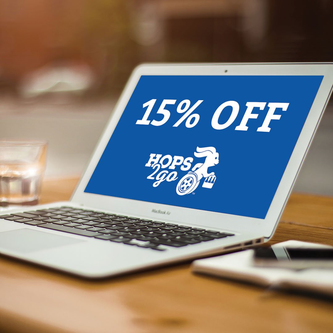Hops2Go's tweet image. The only Monday you've been looking forward to all year. Go BIG and stay home on Cyber Monday. Use code HOPSCYBER and get 15% OFF when you place a delivery order after 5 PM online or with our app. #CyberMonday #Deal #Hops2go