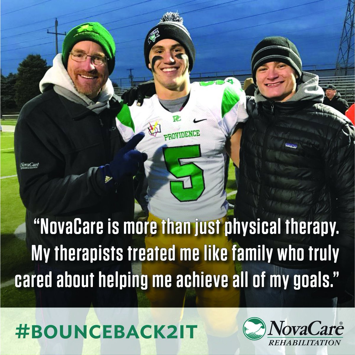 novacare's tweet photo. #Thankful we could help these patients and many more recover from their injuries, return to life and get back to the activities they love! #FeelGoodFriday #bounceback2it #ThePowerofPhysicalTherapy https://t.co/gvjY68cKSM
