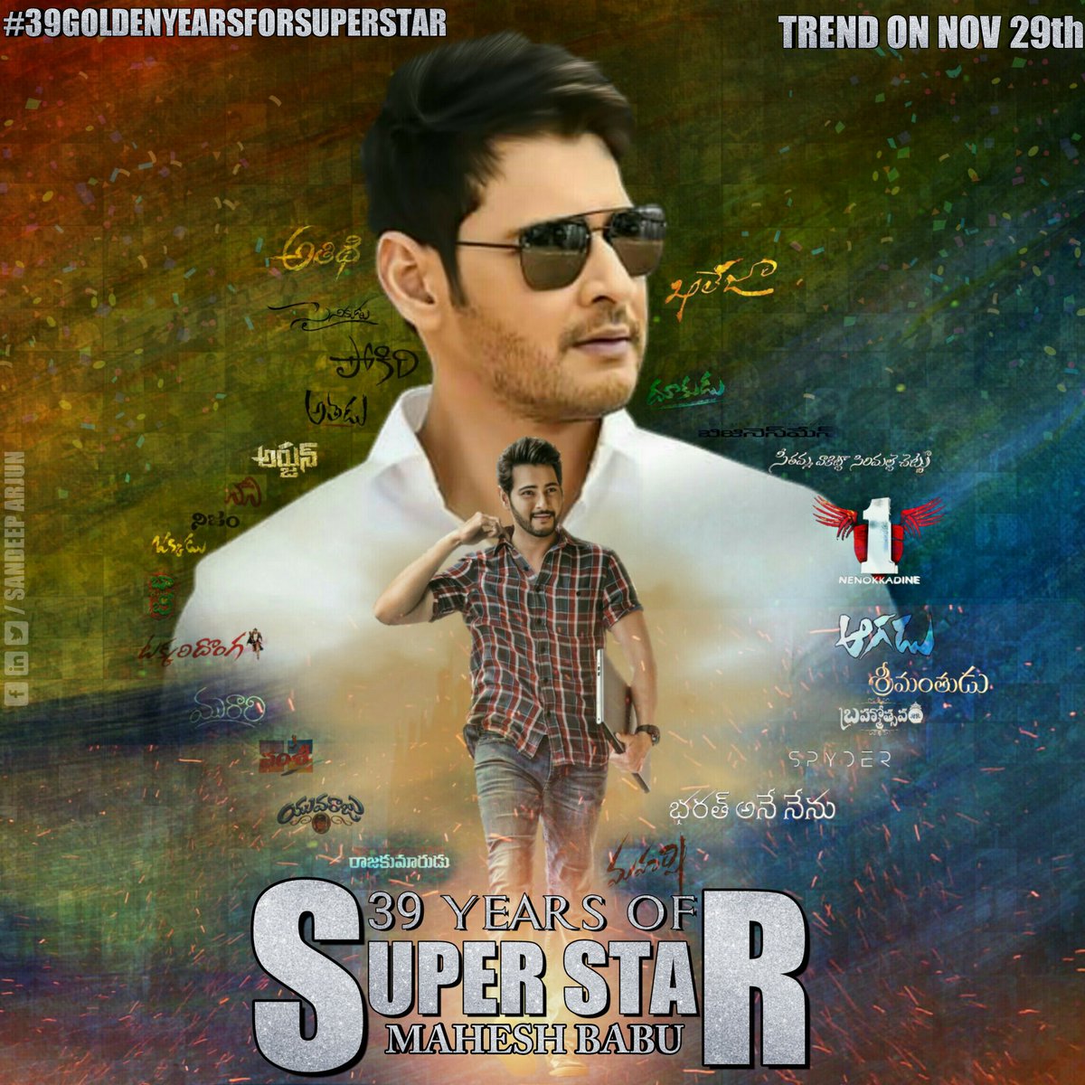 nayabdhfm's tweet photo. #39GoldenYearsForSUPERSTAR
#Picartsedit ❤️
Get Ready For 39YRS Of SSMB in TFI trend on Nov 29 & Lets place in Top1 😎 https://t.co/kn25cFnJai