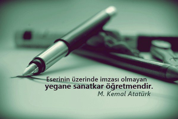 mhmttskn's tweet photo. Başöğretmen Mustafa Kemâl ATATÜRK'ü sevgi, saygı ve özlemle anıyorum. Başöğretmenimizin Işığında yürüyen tüm saygıdeğer öğretmenlerimizin 
#24KasımÖğretmenlerGünü Kutlu Olsun. https://t.co/X8ra1fiY2d