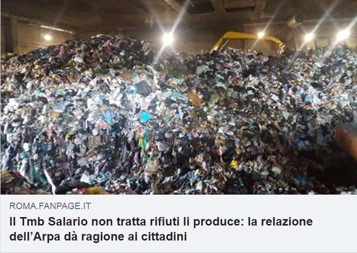 RossellaMuroni's tweet photo. Il #TmbSalario non tratta rifiuti: li produce. Lo certifica una relazione #ArpaLazio che da ragione a Municipio e cittadini.Martedì 27 chiederò a Comm.#Ecomafie di avviare con urgenza indagine. Mio commento nell'articolo di https://t.co/uznggtNhTu #NoTmb https://t.co/bRV9Bs2Jyf https://t.co/H1Y3g0dEJG