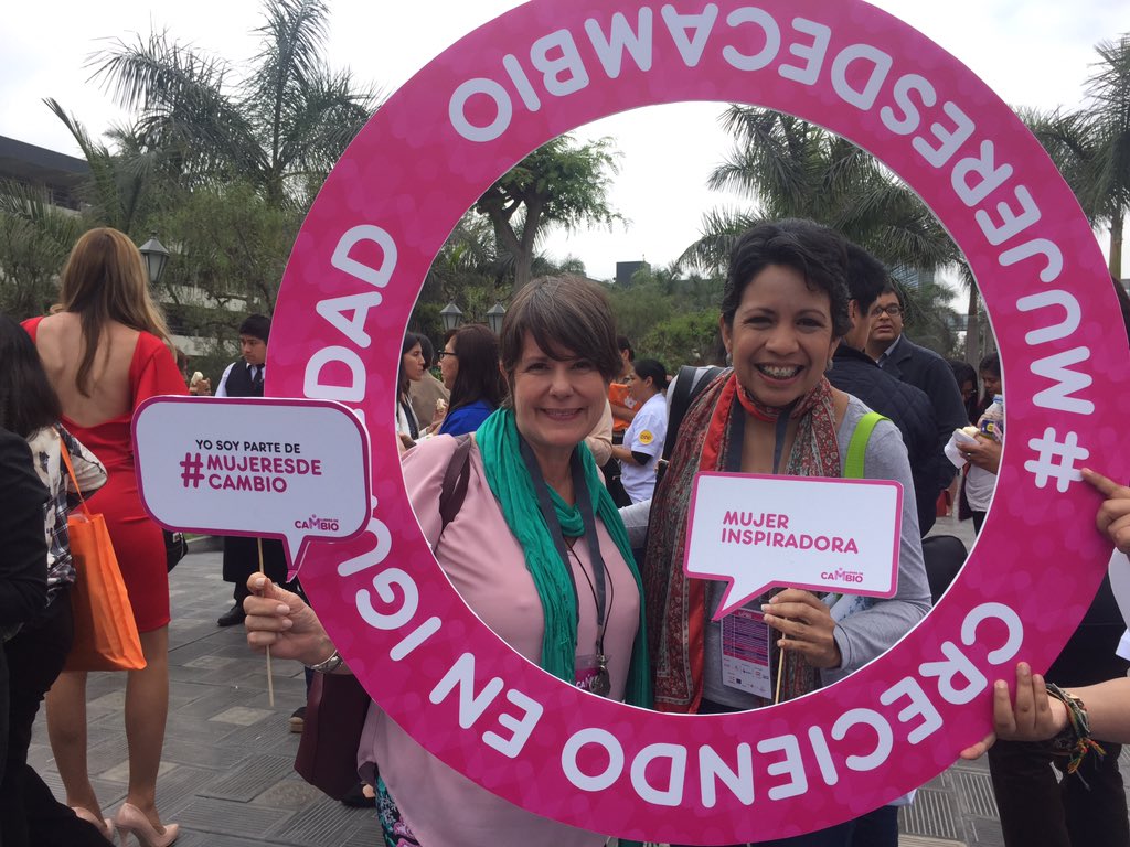 AIVCoach's tweet photo. #MujeresDeCambio encantada de participar en un evento de tan alto nivel, conociendo los avances de las #mujeres en #Perú y con esperanza ante los desafíos que se nos presentan en lo económico, político y social. https://t.co/nh2kjbeM8G