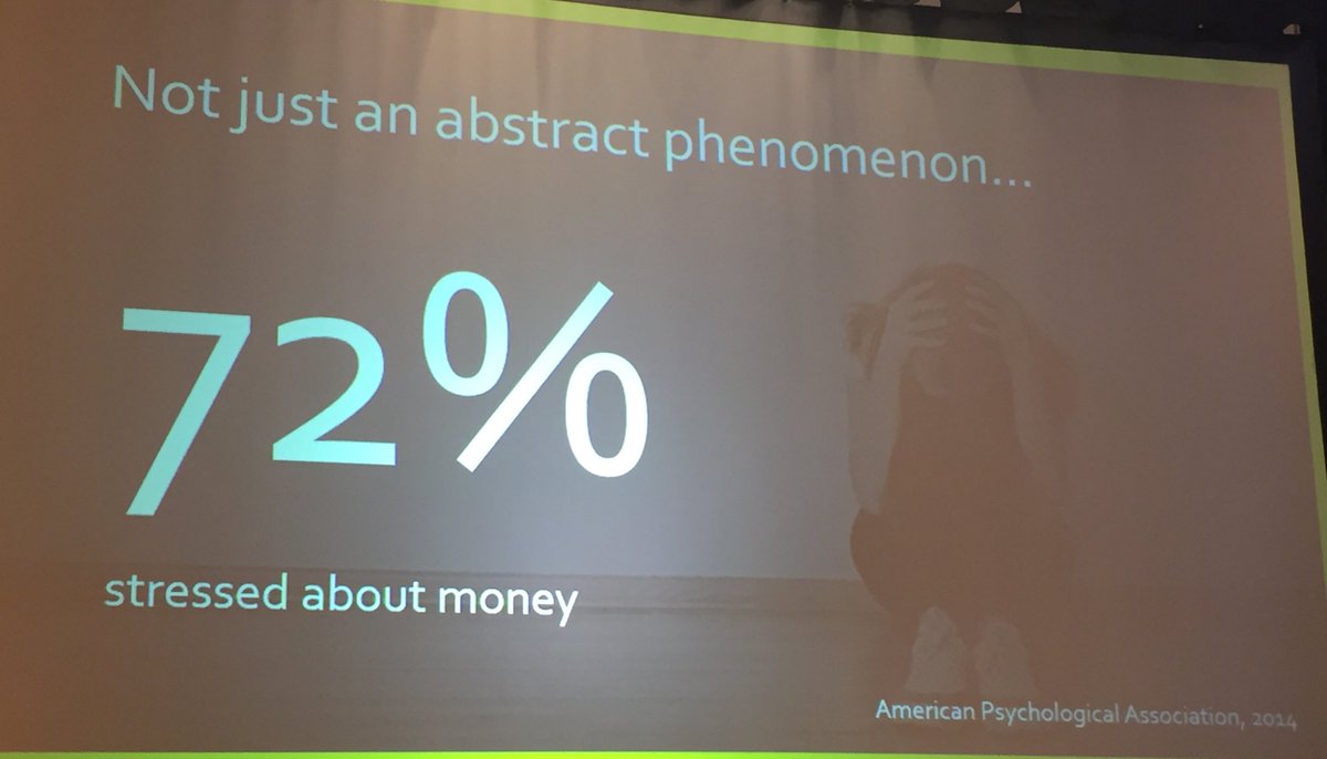 MarChiarotto's tweet photo. Talking about financial wellness at the @CPAcanada #mmc2018 conference and the links between health and income. #financialstress @prospercan https://t.co/T2lUyUgpg8