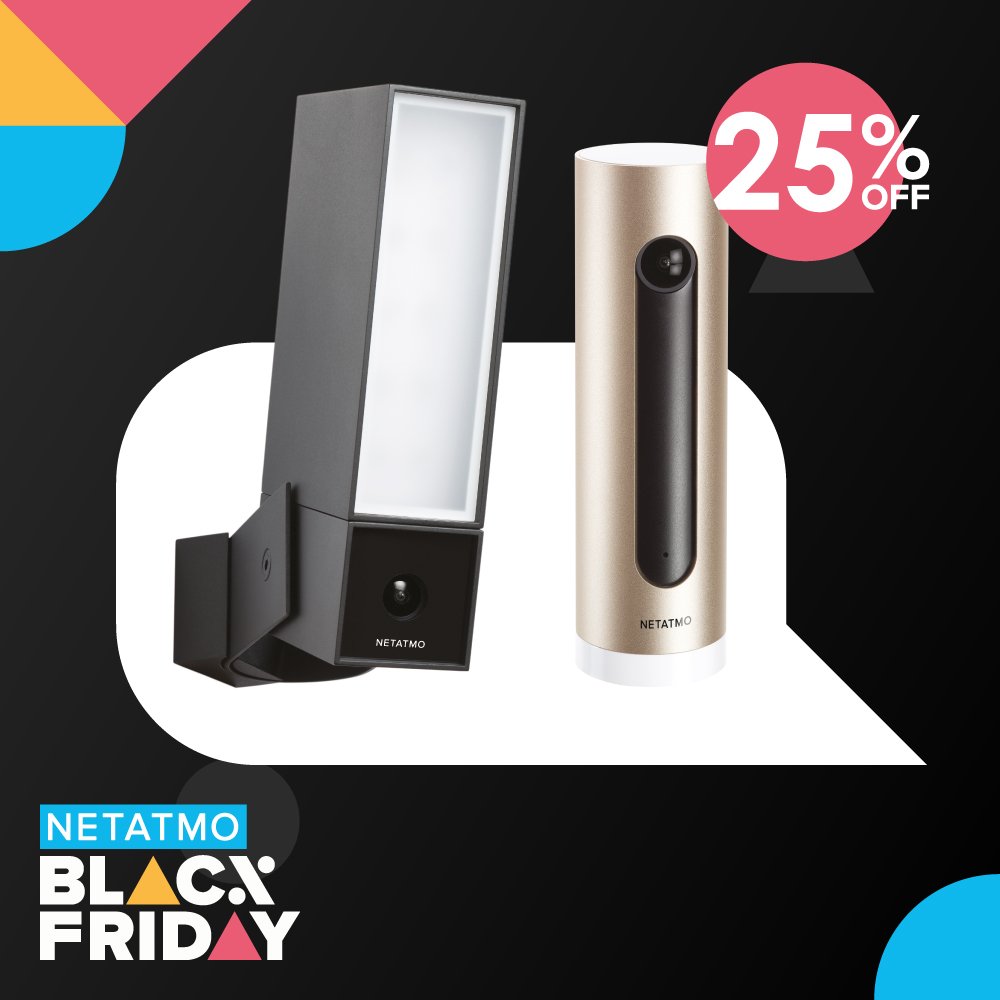 netatmo's tweet photo. Special Black Friday Contest! 📣 Like and RT to try to win one of the Netatmo smart devices included in the Black Friday offer! Good luck everyone! ❤️ ➡️ https://t.co/dfjtS9f4A7 https://t.co/YIOQW9O03f