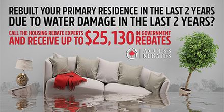 accessrebates's tweet photo. Rebuilt your primary residence in the last 2 years due to water damage in the last 2 years?
Call the housing rebate expert and receive up to $25,130 in government rebates.

For more information visit: https://t.co/bd94HAudMc

#homeimprovements #propertyrenovation https://t.co/3wafFwxvBd