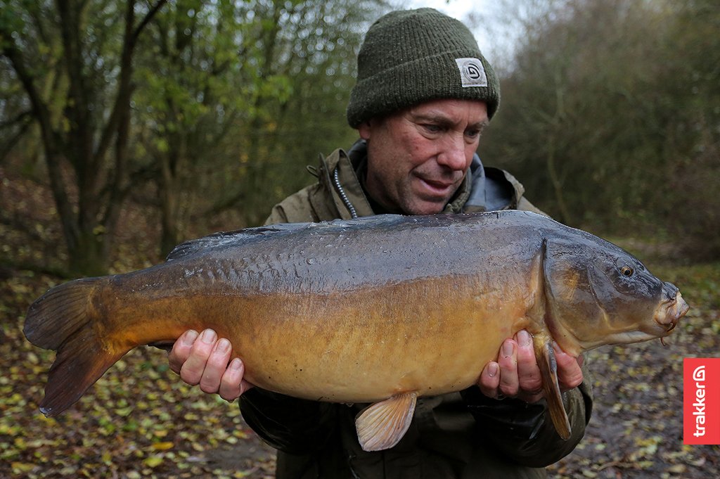 One of seven for Team Trakker's <a href="/JerryHammond_/">Jerry Hammond</a> during an extremely cold session on Thorney Weir, where nothing had been landed and only one fish hooked and lost during the entire previous week 💪🏻🎣❄️

#Trakker #TeamTrakker #🎣