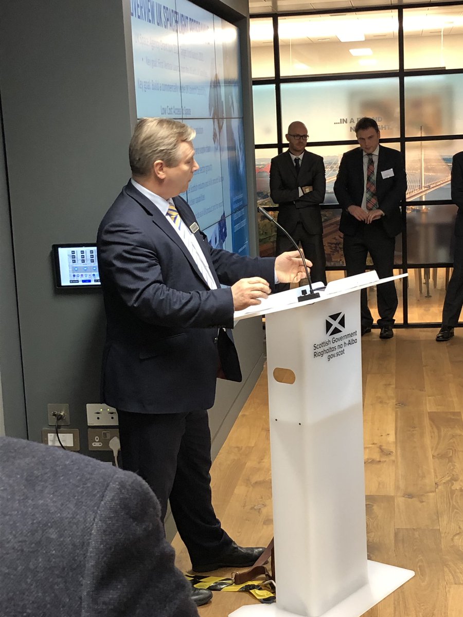 KenM_Gleeds's tweet photo. @GleedsGlobal delighted to be with @HIEScotland @LockheedMartin and @orbexspace at the Scottish Government’s Space Industry Breakfast in London this morning. #sutherlandspaceport https://t.co/C6PZWmRAL1