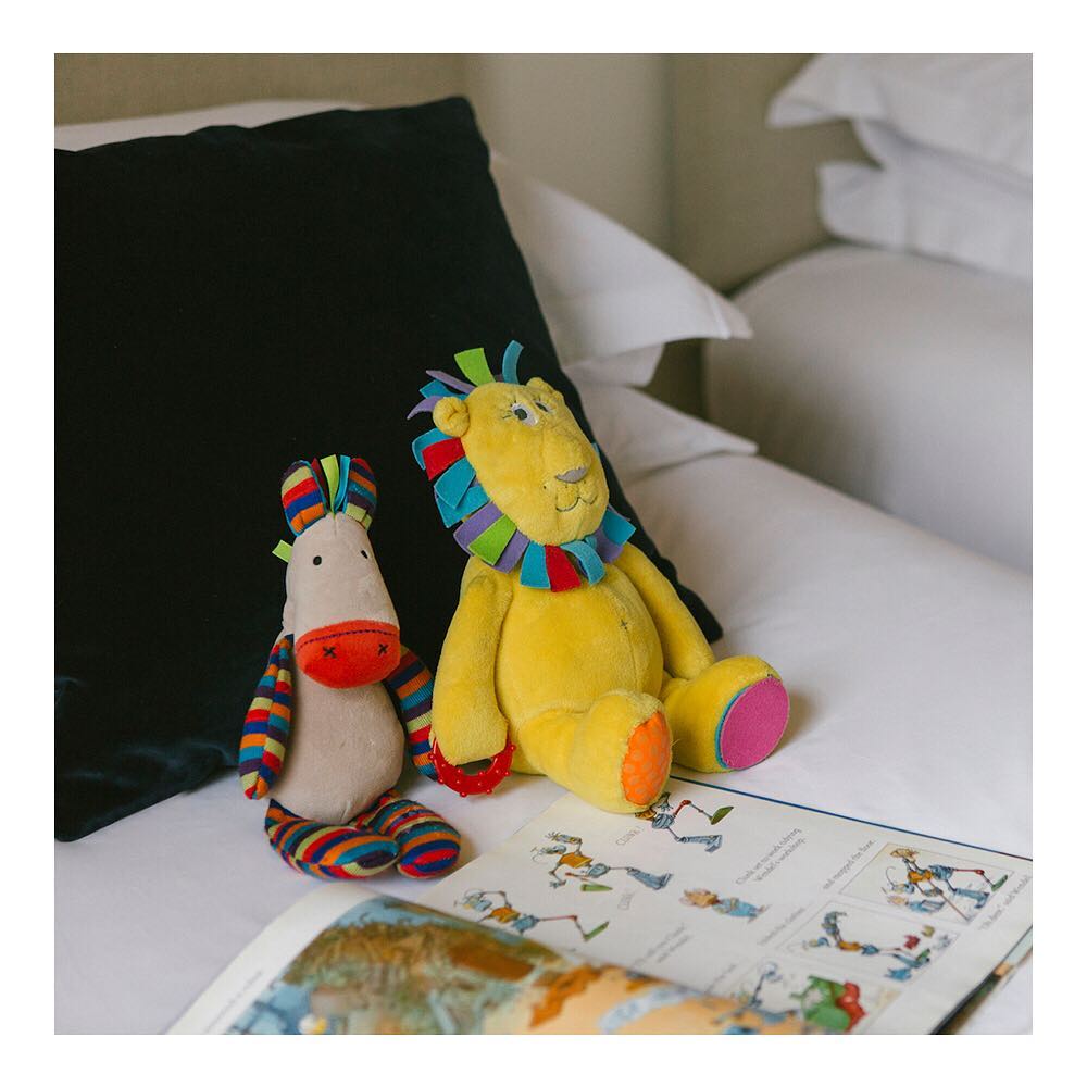 Our youngest guests settling in for the day at Europa House.
