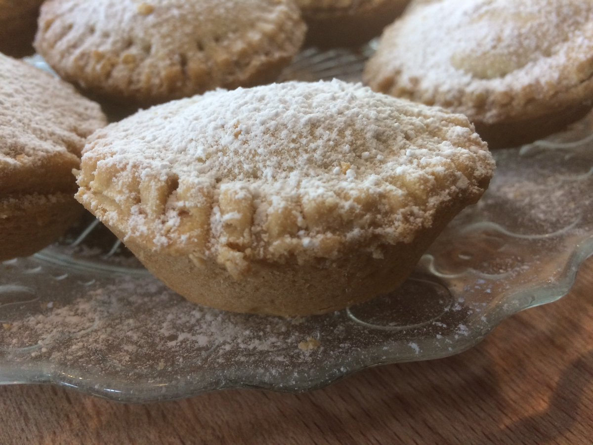 The #MincePies marathon baking task has begun.  Hugely popular and ever so moreish #oneisneverenough.  Wonder if we can beat last years record of 2,009?  Our master #MincePies maker is keeping a tally. Available daily <a href="/blacksmithsbels/">Blacksmiths Belsay</a> &amp; <a href="/MilkhopeNE/">Milkhope</a>  #shoplocal