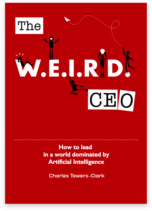 At Smart Office Services, we’re thrilled to provide help to author <a href="/ctowersclark/">Charles Towers-Clark</a>, whose great new book entitled, The W.E.I.R.D. CEO, about how we need to change the way we work, will be available from Monday.
Pre Order now from weirdceo.com. #AI #FutureOfWork