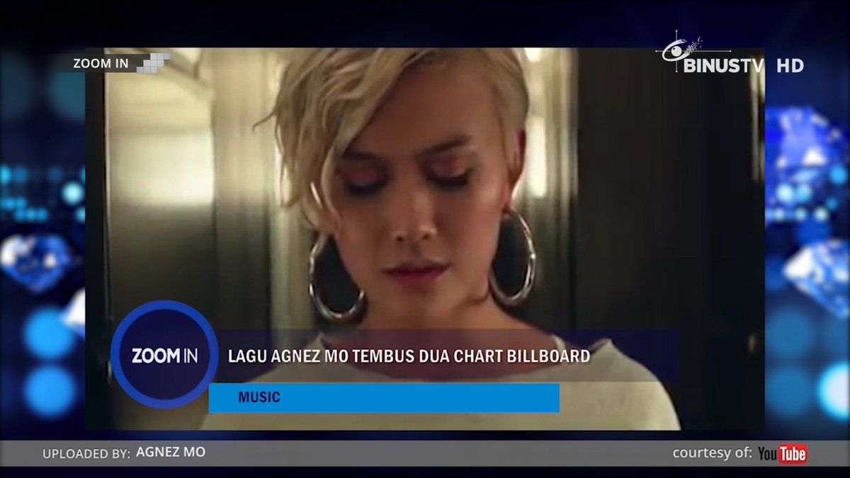 ZoomInBTV's tweet photo. Lagu #AgnezMo @agnezmo tembus dua chart #Billboard @billboard lho!
Yuk nonton beritanya lebih lanjut, smart viewers! #latestnews #music #musicnews #entertainment #entertainmentnews #popculture #celebrity #newsupdate #newsflash #latestnews
#NforNiceNovember https://t.co/e5FU74PWtX https://t.co/MTf6mJYI6N