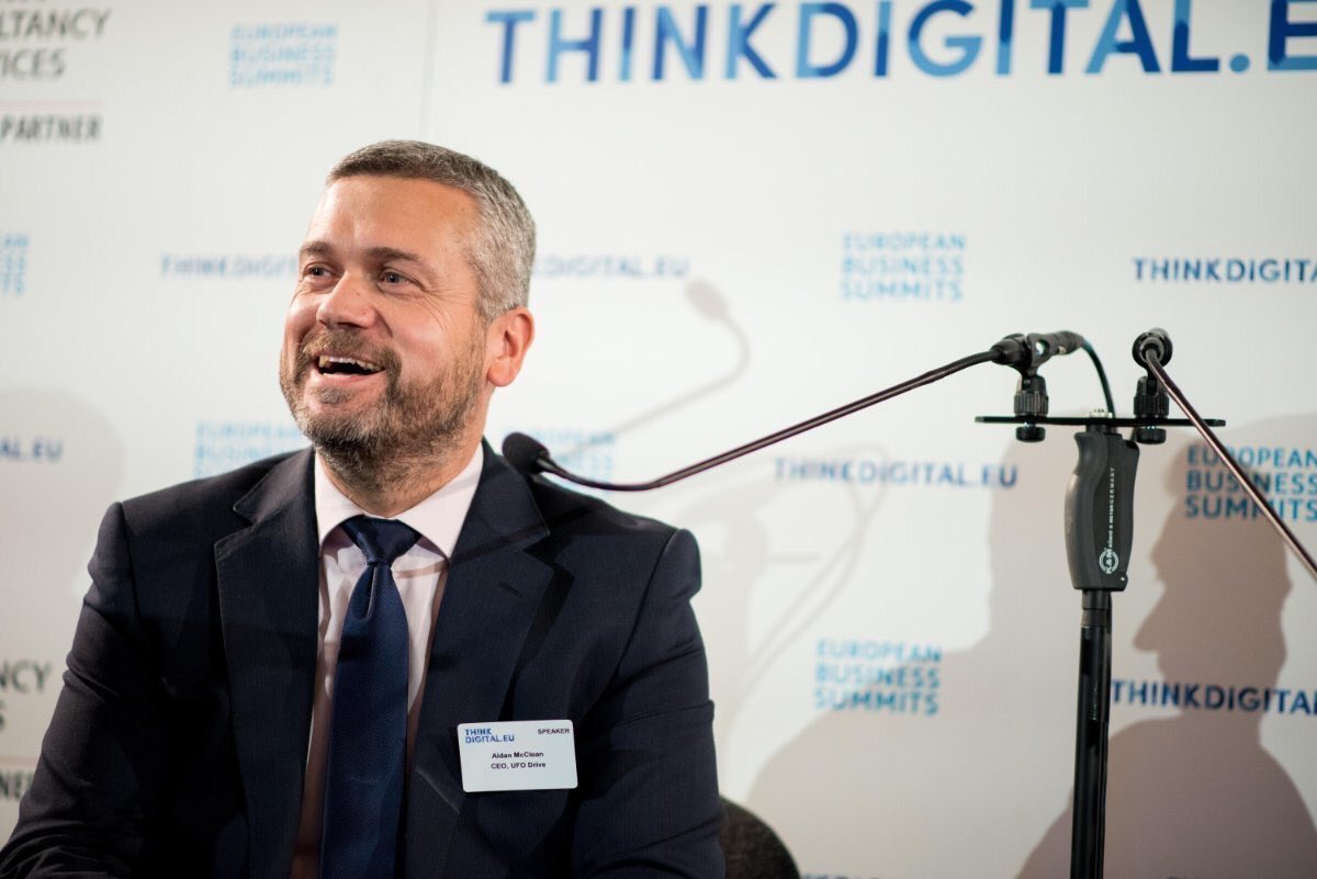 UFODriveTweets's tweet photo. CEO @AidanMcClean speak at EU business summit #Thinkdigital2018 “Governments can help support this transition through capital investment in charging infrastructure and electric vehicle incentives”#digitization #infrastructure #government #electricvehicles #charging https://t.co/pTF4oOFZqY