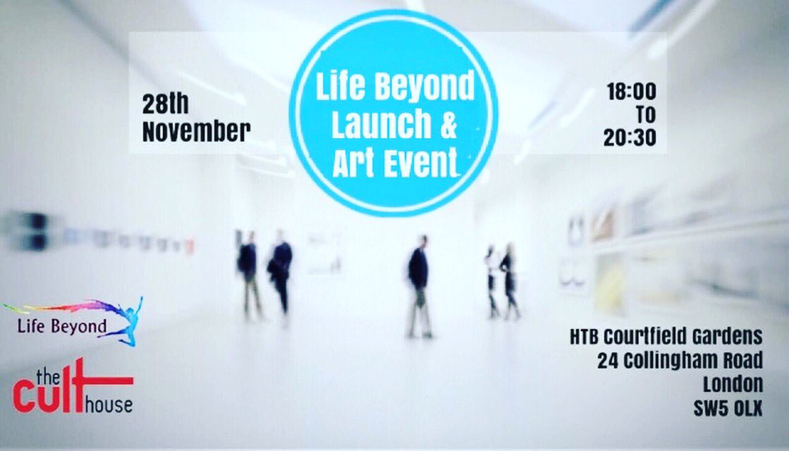 The 2 radiotherapy masks I have transformed to raise awareness for head and neck cancer will be exhibited next week at this event. Please rsvp to @theculthouse if you would like to attend. I’m very proud to be taking part and I hope to see you there.