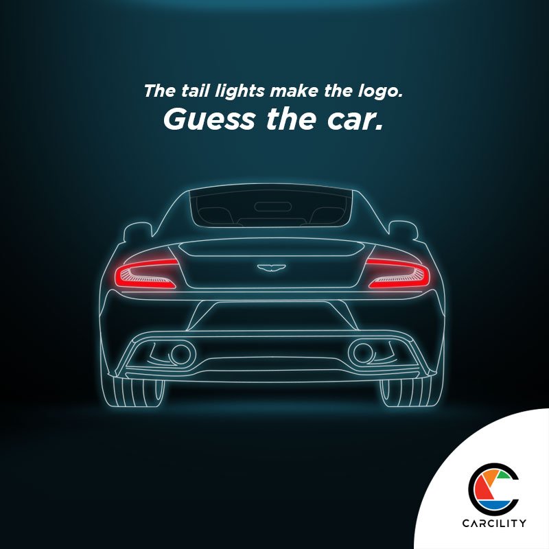 توییتر \ Carcility در توییتر: "The tail lights of this car designed to create its logo. Can you guess the car? The car was used in the Die