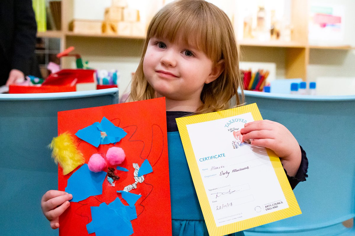 We've had a busy morning with our Tots Make and Do: <a href="/kidsinmuseums/">Kids in Museums</a> Takeover Day, creating undiscovered creatures to add to our nature gallery!

Find out more about what's on for families <a href="/derbymuseums/">Derby Museums</a>: 
derbymuseums.org/for/families