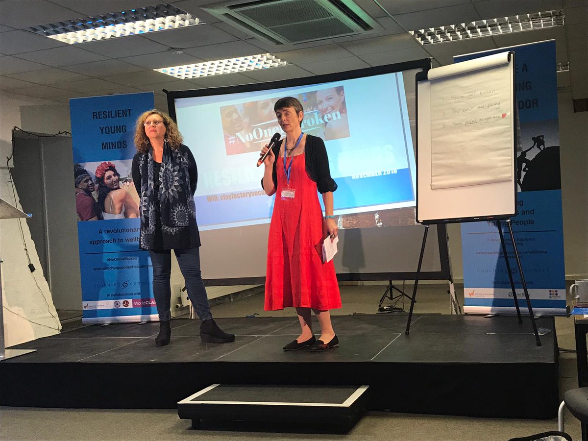 KazooPR's tweet photo. We're at the Resilient Young Minds conference in Devon with @NationalStudent. Listening to inspiring speakers talking about the inside out approach to wellbeing #NoOneIsBroken https://t.co/lDRga58VDR