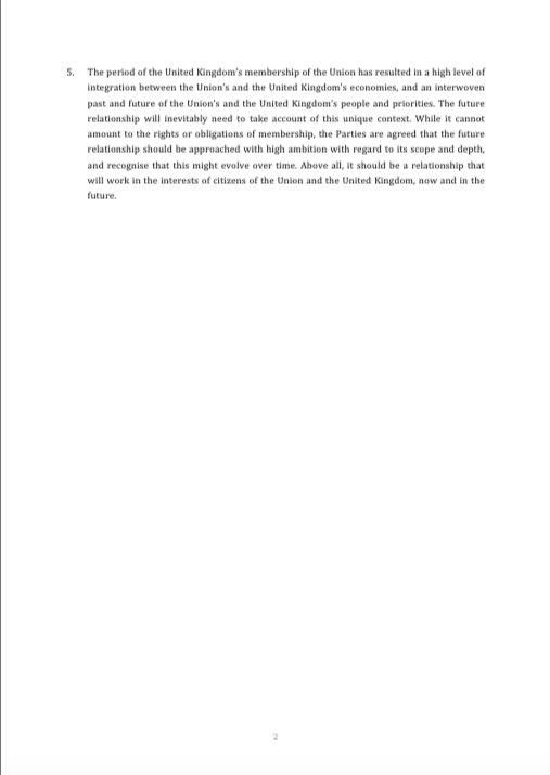 RoryStewartUK's tweet photo. The debate on Brexit can feel like a dialogue of the deaf, w/ many minds made up already. But if you read this document carefully & with an open-mind it becomes clear how much more has been achieved positively & constructively than predicted #pleasereadit https://t.co/zhRXViO9Li https://t.co/y7nT9QUj0a
