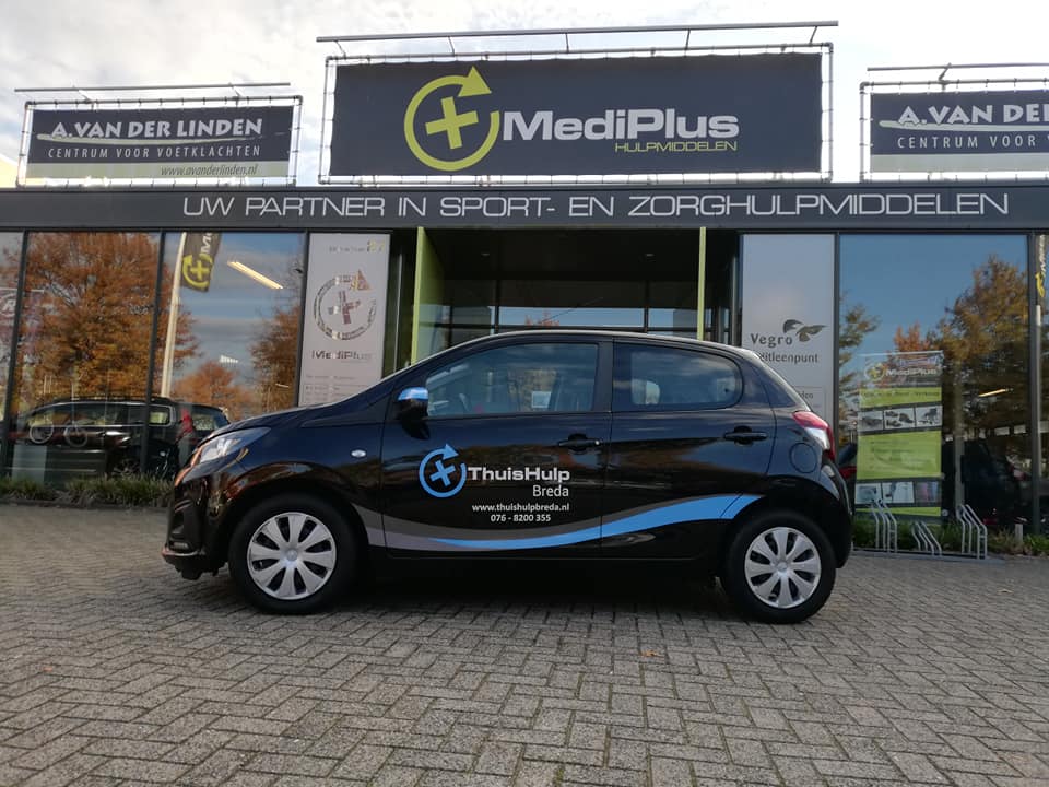 BredaThuishulp's tweet photo. Met trots presenteren wij onze ThuisHulp Breda auto, heeft u hem al gezien in de stad? Keurig bestickerd door https://t.co/cPJqQtKTdG https://t.co/HCf31mvmyz