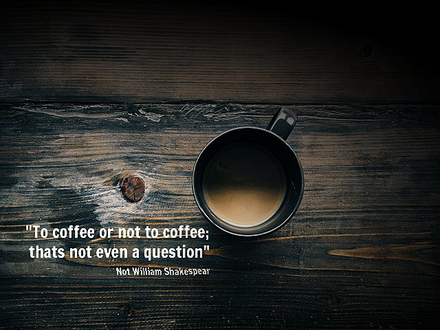 FlyingCoffeeCo's tweet photo. Im sure he would have agreed! 

#coffeequoteoftheday #TGIF #coffeelove #candocoffee https://t.co/OAn4ruRf3c