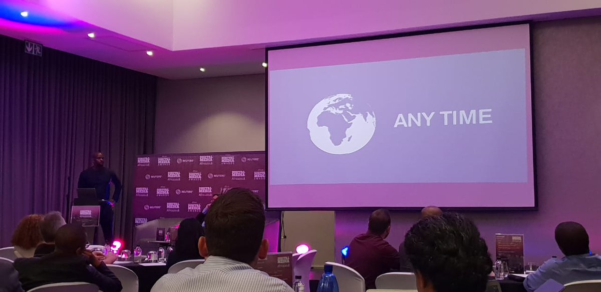 'Content is still at the heart of what we do. We're not a platform business, but rather we're in the business of creating content that our viewers can consume anytime, anywhere,' says @AlexOkosi speaking at #DMafrica18