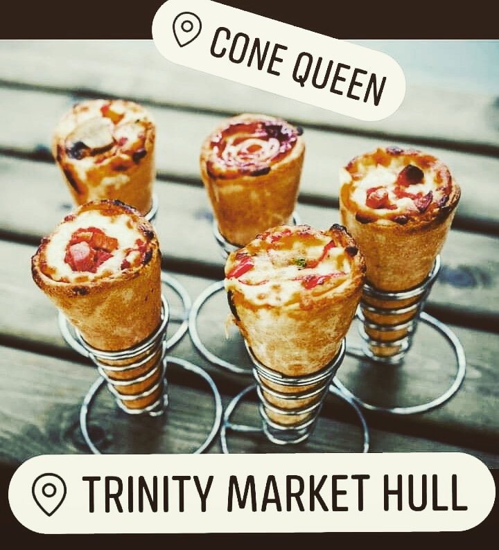 Open until 9pm tonight come down and see us for a nice hot drink and pizza cone 😍