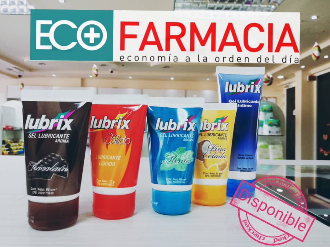 Contamos con:  LUBRICANTES LUBRIX SABORES VARIADOS . Para la consulta  de precios y existencia comuncate por WHATSAPP al numero 0414-9609381   Somos #Ecofarmaciamcbo  https://t.co/1mPcANsoUa #lubrix #farmacia #salud  #bienestar #medicinas ...