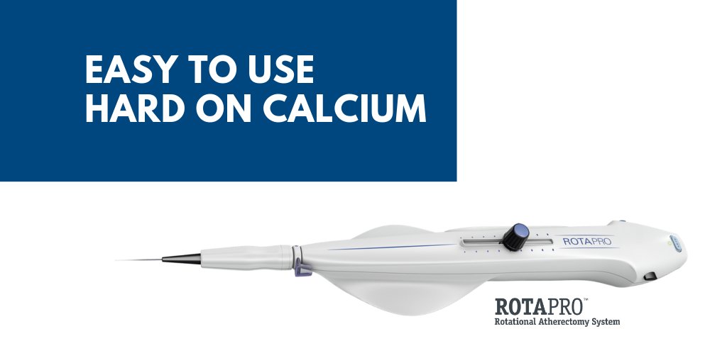 BSCCardiology's tweet image. The #ROTAPRO Rotational #Atherectomy System is designed to make it easier for Interventional Cardiologists to treat calcified and complex coronary lesions. Learn more:  bddy.me/2TCkIHk #MasterTheComplex