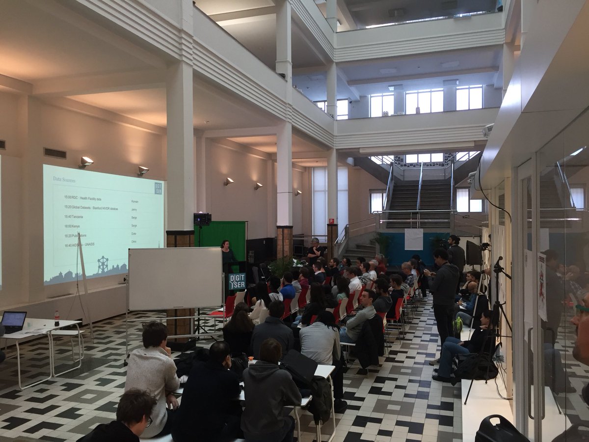 SergeMasyn's tweet photo. #hivhack 107 registrations, teams pitching @digityser @JanssenEMEA @JNJGlobalHealth https://t.co/JGWsey5wla