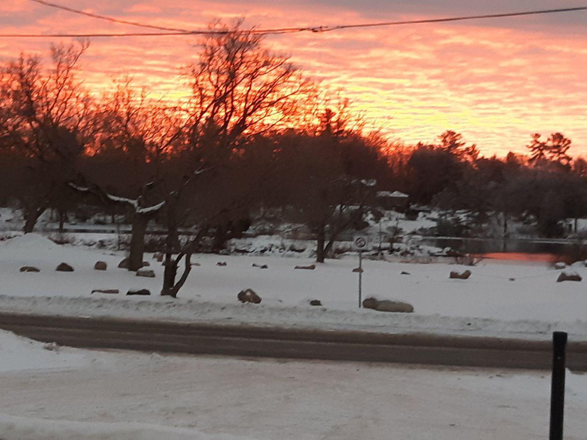 Coffee is on! We're here and so is our breath taking sunrise, at 7:30am. Come join us Tuesday to Sunday.