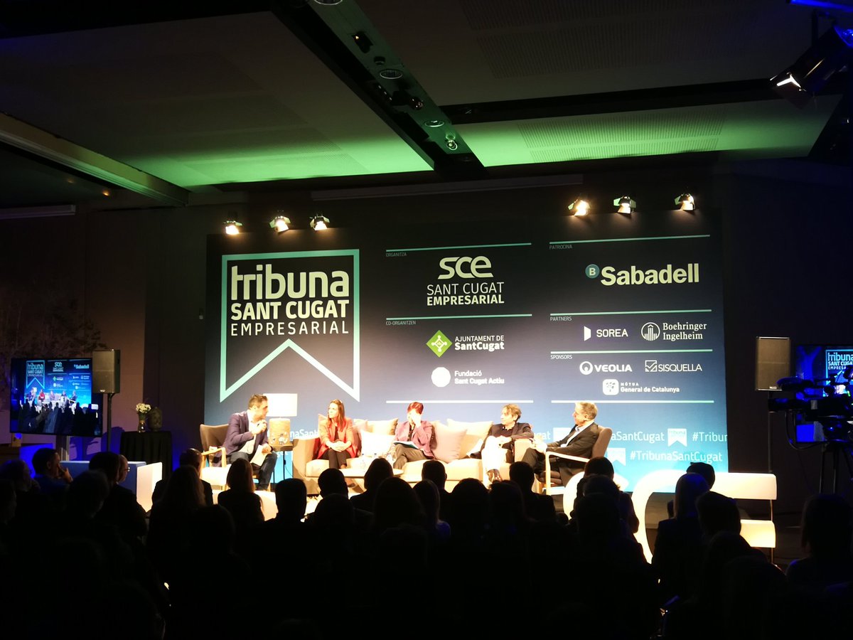 SCEmpresarial's tweet photo. "La petita i mitjana #empresa ha d'enendre que és molt important innovar". @claracampas, al #TribunaSantCugat Empresarial. #Empresa #Economia #Biotech #SantCugat #Innovació https://t.co/dtlfSDqiiX