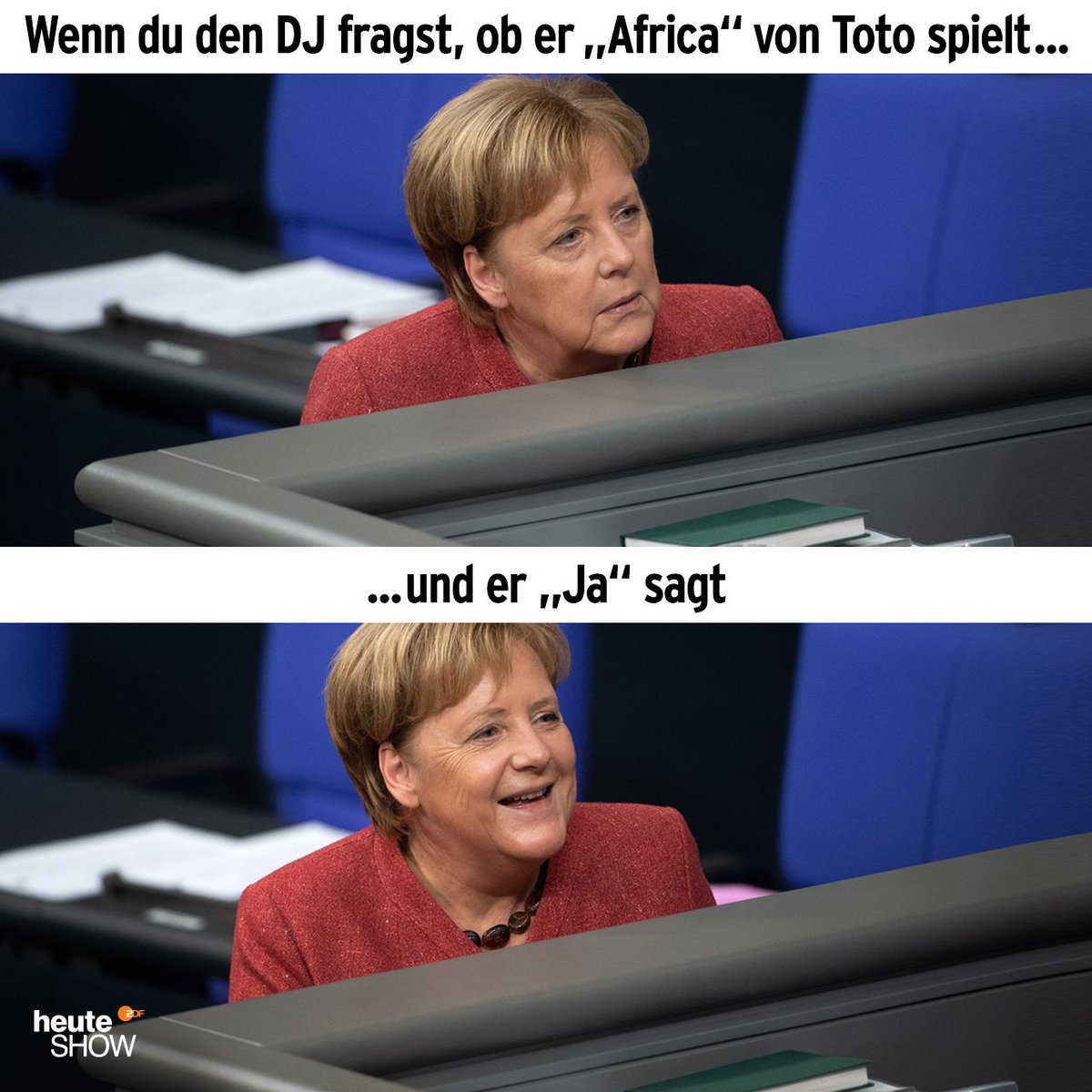 heuteshow's tweet photo. Mal ein bisschen Stimmung in die Bude bringen! https://t.co/6g1JOVEPit