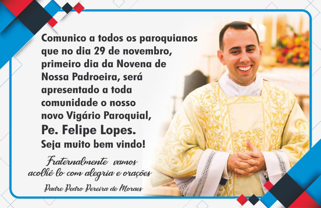 pnsconceicaorb's tweet photo. Acolhida do Padre Felipe Lopes https://t.co/PJVAVIEfK4 https://t.co/H6ZMeU83ej