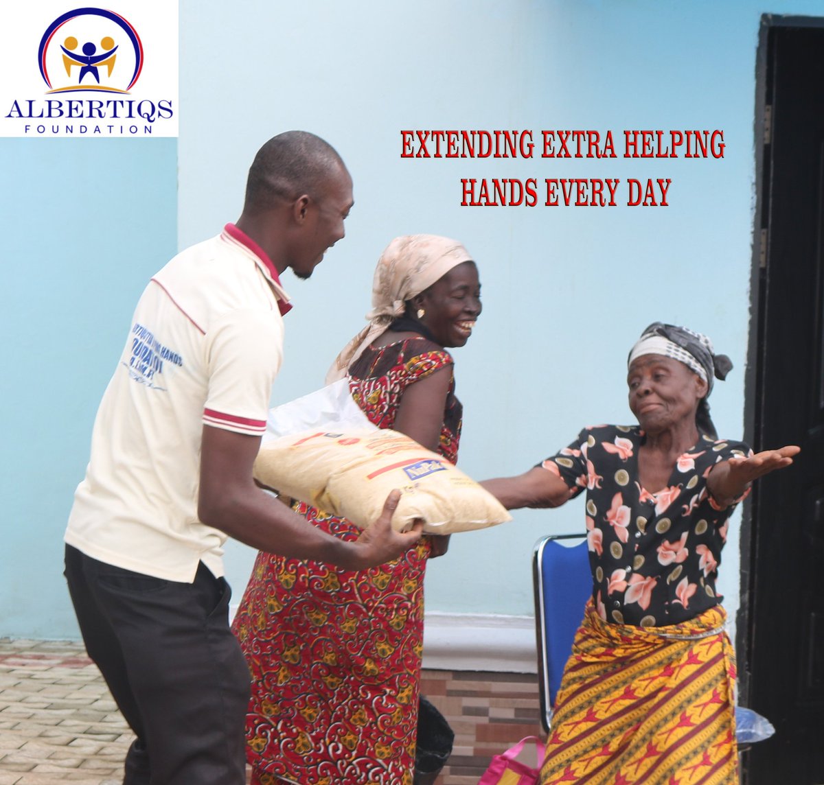 AlbertiqsF's tweet photo. It is our joy putting smiles on the faces of others.
#extendingTheextraHelpingHands https://t.co/nB1RtN5M1Z