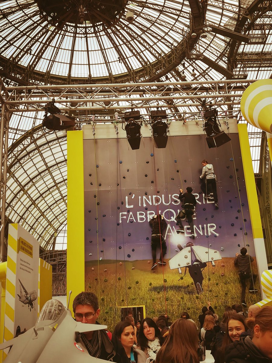 Mais oui l' #industrie fabrique l'avenir ! L' #UsineExtraordinaire  est à visiter au #GrandPalais . 
<a href="/_inGHenia_/">inGHenia</a> @IMTLDEntreprise <a href="/CCI_hdf/">CCI Hauts-de-France</a> <a href="/uimm/">UIMM La Fabrique de l'Avenir</a>