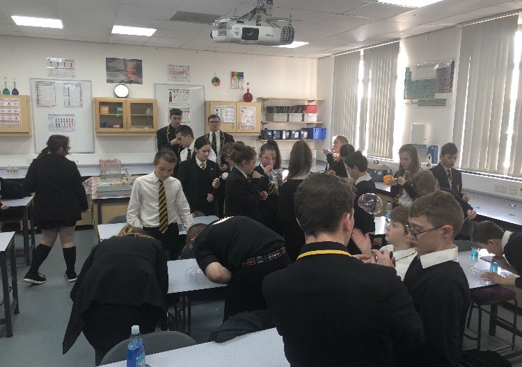 Some photos from this Wednesday’s super exciting #ScienceClubGHS where we made unpoppable bubbles and bubbles within bubbles! 🤓