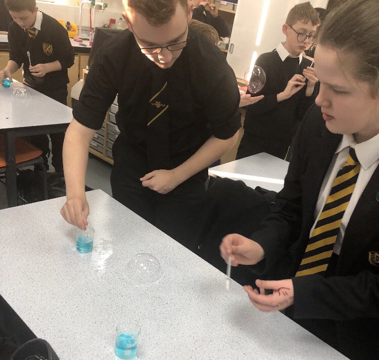 Some photos from this Wednesday’s super exciting #ScienceClubGHS where we made unpoppable bubbles and bubbles within bubbles! 🤓