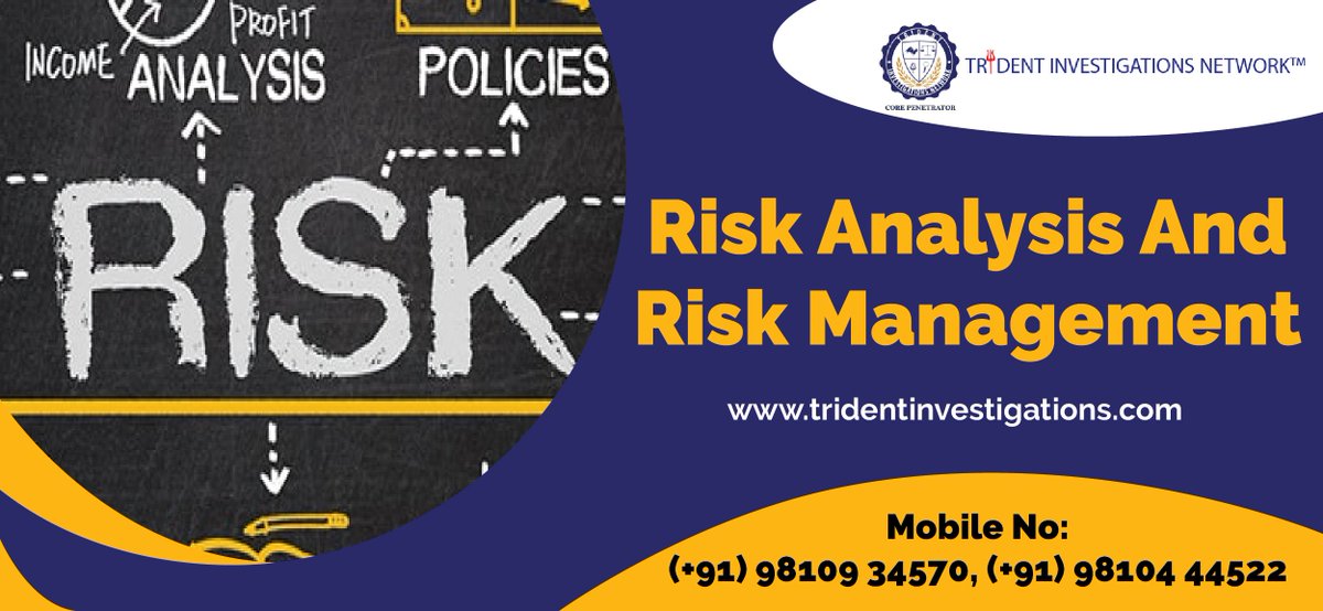 advisormathur's tweet image. #Risk_Analysis and #Risk_Management_Investigation in Delhi, India by #trident_investigations_network 
just call us on +91 9810444522 or 
visit tridentinvestigations.com