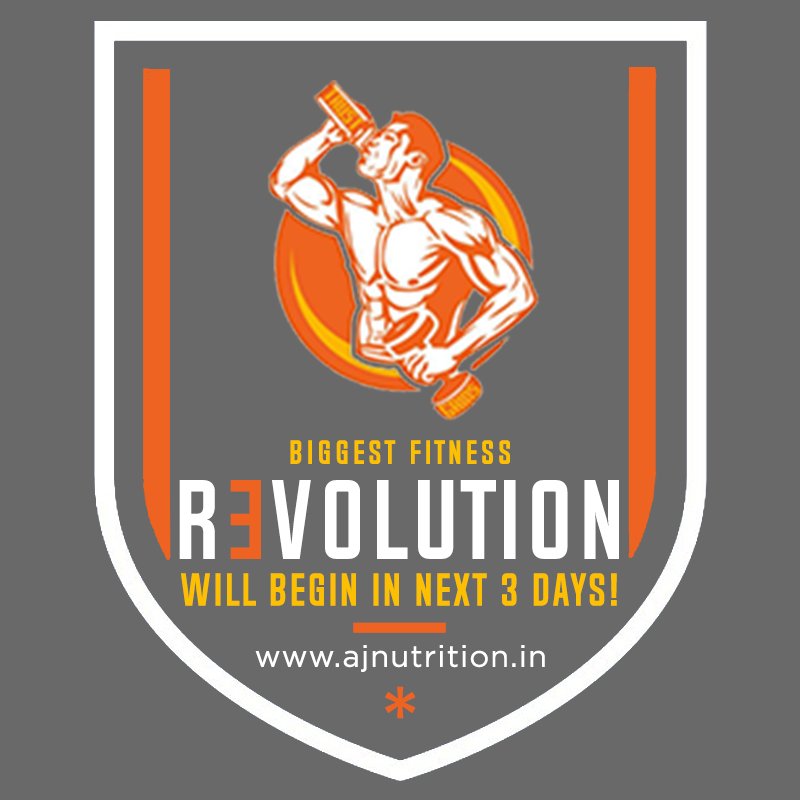 AJnutrition_In's tweet photo. The countdown has begun!
We are excited to begin the #FitnessRevolution with soon to be launched https://t.co/6jfb8UtEze. 

#fitness #website #ToBeLaunched #fit #fitindia #fitindiachallenge #supplements https://t.co/iCVBFkxWVu