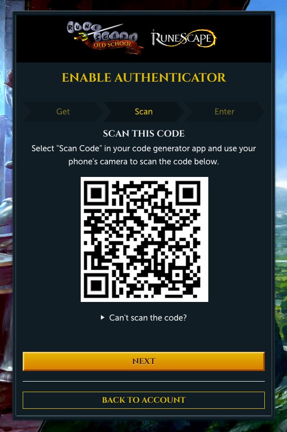 JagexAllstar's tweet photo. And now the @RuneScape @OldSchoolRS Authenticator flow gets a face lift with a responsive mobile-first design! Enabling your authenticator just got a whole lot easier! #WebMeat
https://t.co/y29y4B0F7Z https://t.co/XVttdpc3gq