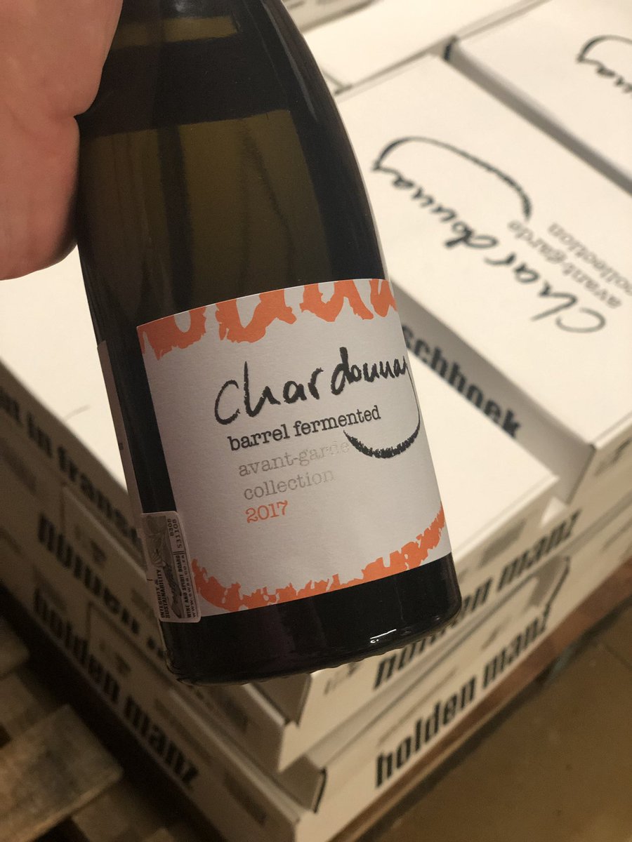 Well that’s the last of the #2017 @holdenmanz #chardonnay time to say hello to the 2018 am- and now in magnums for the first time!! #franschhoek