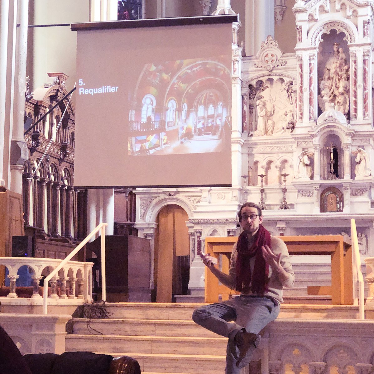 C’est un départ pour le <a href="/Quebec_CM/">Creative Mornings QC</a> d’aujourd’hui avec Édouard-Julien Blanchet. C’est aussi le 4e anniversaire de #CMQC et apparemment, ce serait ma trente-quelquième participation. C’est vous dire si j’aime ça. #CMRestart