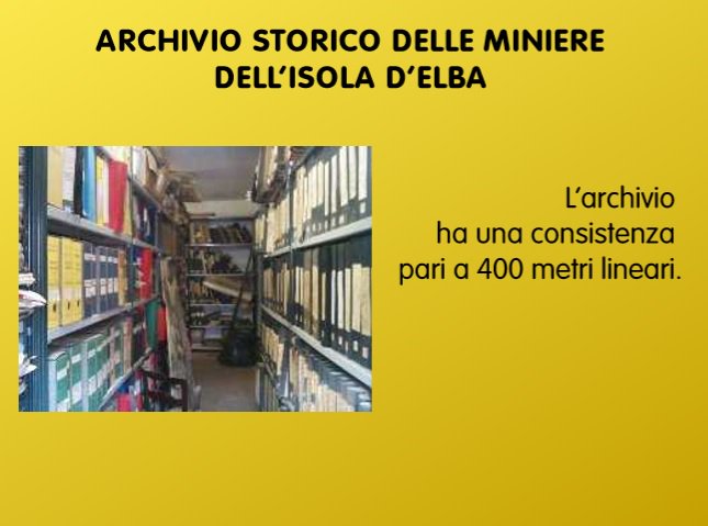 L'archivio storico delle miniere dell'#isoladelba, conservato presso la sede del Parco minerario, a Rio Marina, testimonia l’attività dell’Ufficio governativo di sorveglianza delle Regie Miniere dell’Elba