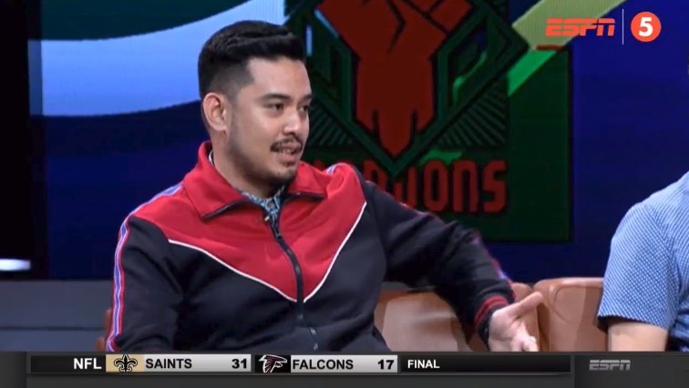 OneSportsPHL's tweet photo. .@mikoroldan on FEU's chances in the Final Four: I like their chances, especially how they are coming into the Final Four, especially that last shot against La Salle. I think that's gonna carry over.

https://t.co/YYacOPikHP | #SportsCenterPH https://t.co/duvR5DLorZ