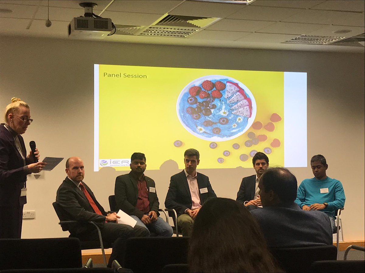 gajendra1409's tweet photo. #Enerport #blockchain During Panel discussion on industry role in Blockchain based energy trading. Organized by #ierc #energy https://t.co/jWejWcCtjx