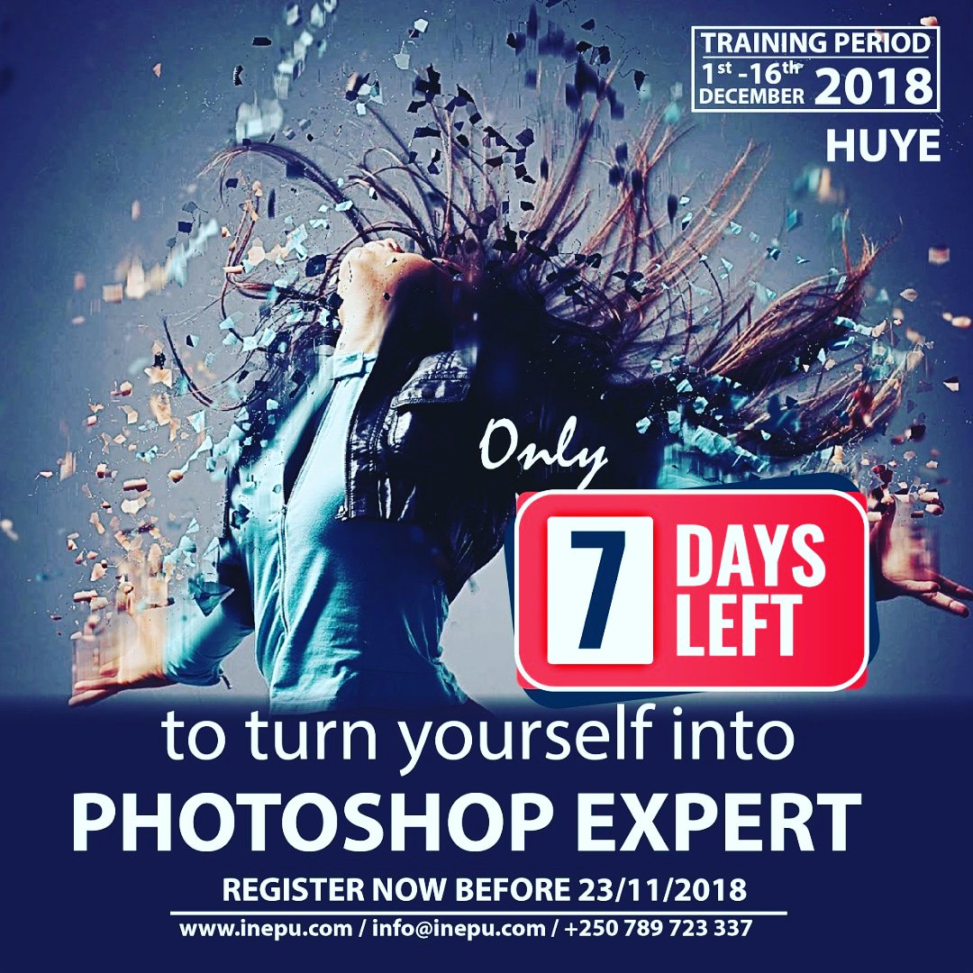 InepuTech's tweet photo. Turn yourself into Photoshop guru. Learn at your own pace. Register now: https://t.co/aPG0N2ldMf https://t.co/CE5wJagt51