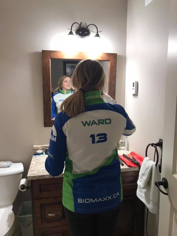 ⚡️Someone was happy when she got to NL last night!! Finally got her gear! Woo hoo! ⚡️

🥌 Now for a weekend of games and bonding! 🥌 #teambiomaxx #compassionhomecare <a href="/steeleauto/">Steele Auto Group</a> <a href="/AshamCurling/">ASHAM</a> #campbellpharmachoice <a href="/MooseheadLager/">Moosehead Breweries</a> #curling #curlingnl @SJCCRemaxCentre <a href="/CathliaWard/">Cathlia</a>