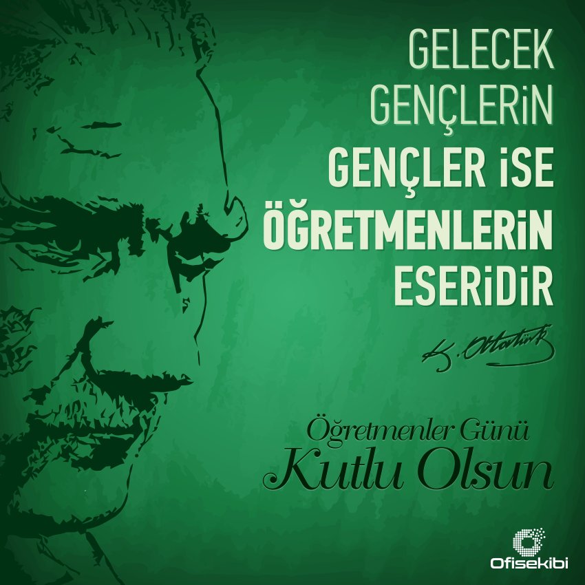 Tüm Öğretmenlerimizin Öğretmenler günün kutlu olsun #öğretmenlergünükutluolsun #Ofisekibi